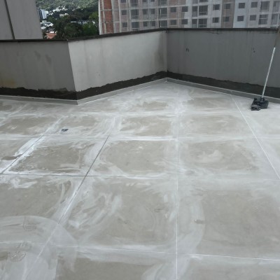 Obra Pedra Rubi Piso